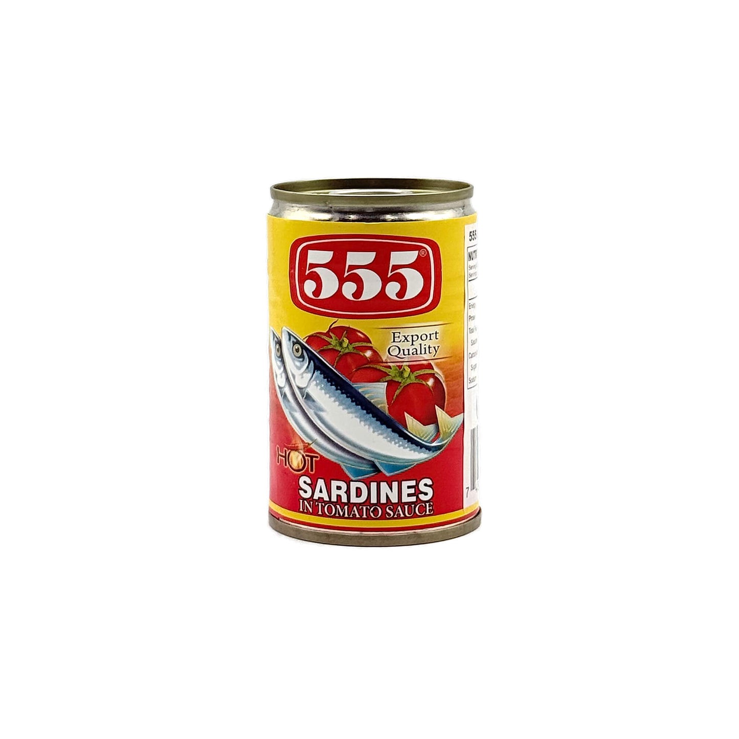555 | Hot Sardines in Tomato Sauce | 155g