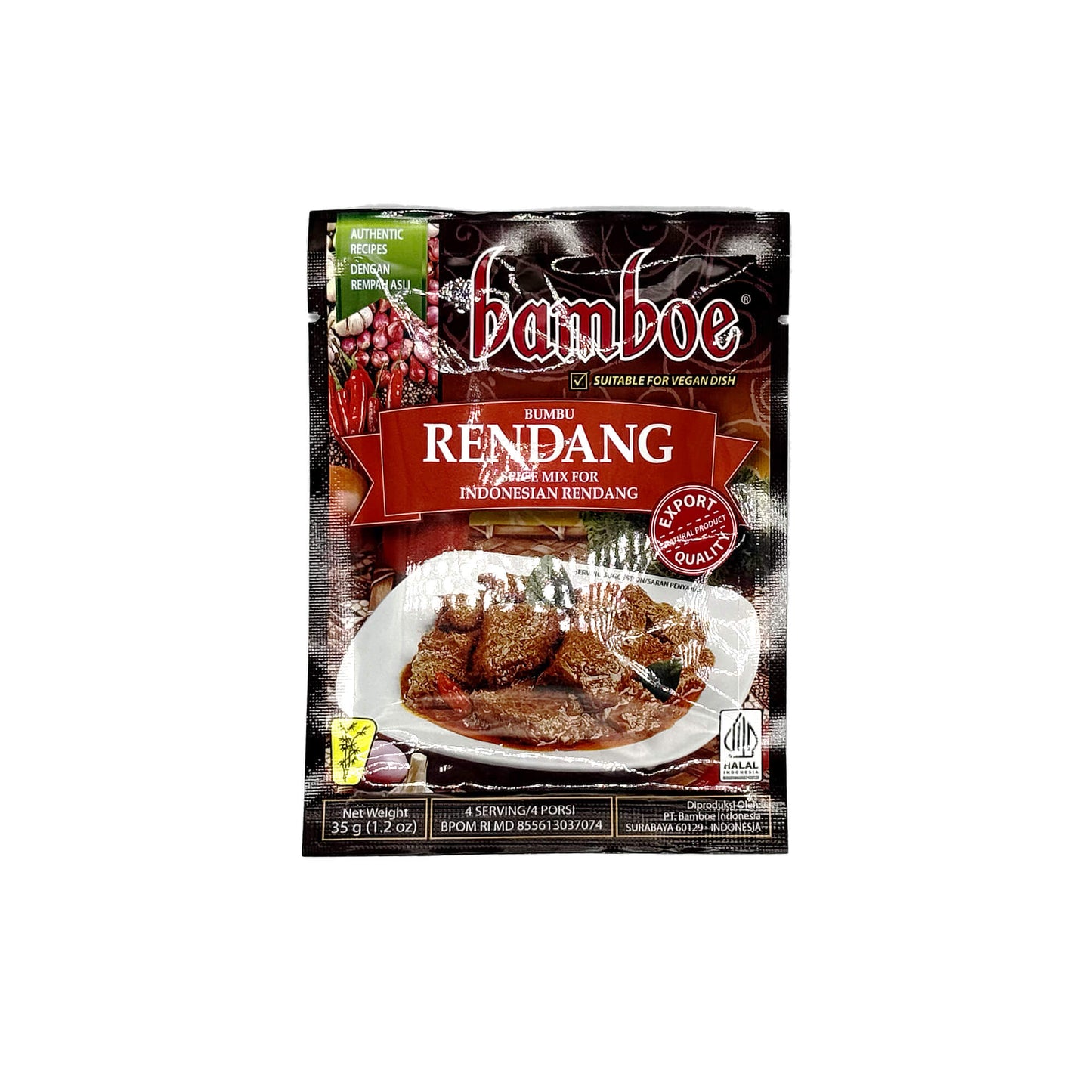 Bamboe | Rendang Spice Mix | 35g