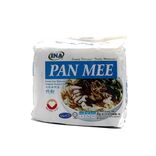 Ina | Pan Mee Perisa Sup Makanan Laut | 450g | 5pcs