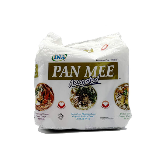Ina Pan Mee | Perisa Sup Makanan Laut Assorted | 450g | 5pcs