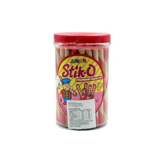 Junior Stik-O | Strawberry Wafer Sticks | 380g