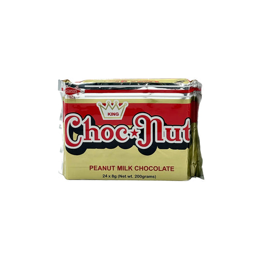 King | Choc Nut Peanut Milk Chocolate | 200g | 24pk