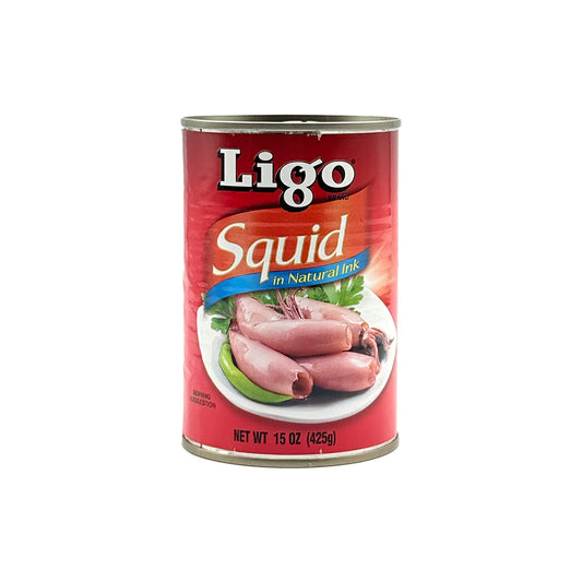 Ligo | Squid in Natural Ink | 425g
