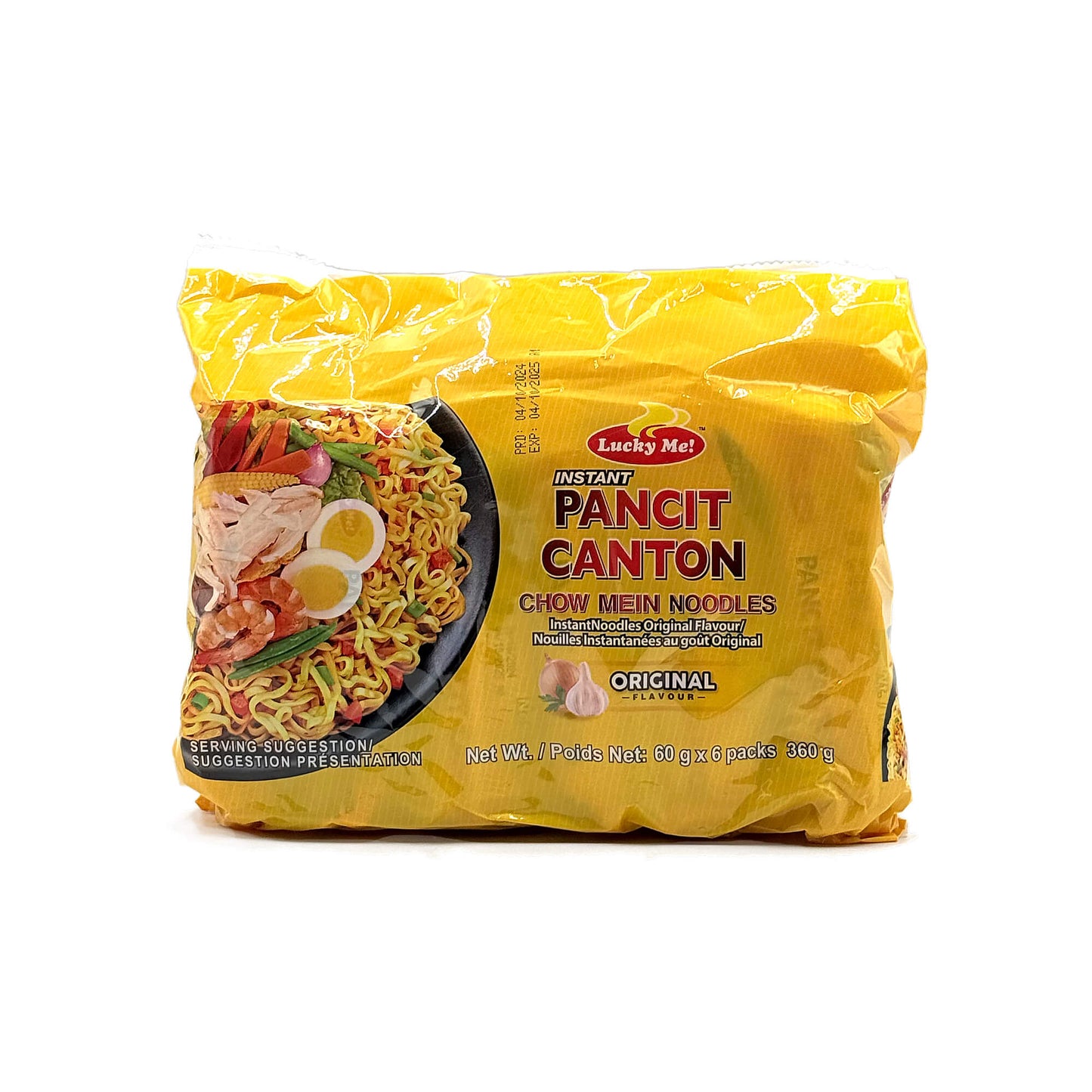 Lucky Me! | Chow Mein Noodles | 360g | 6pcs