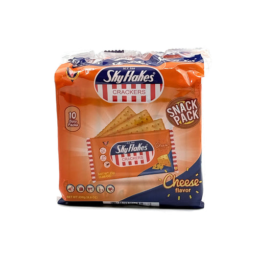 MY San | Sky Flakes Cheese Flavour Crackers | 250g | 10pks
