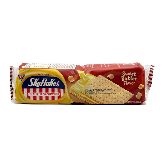 MY San | Sky Flakes Sweet Butter Flavour Cracker Sandwich | 300g