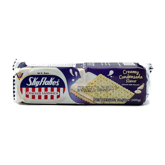 MY San | Sky Flakes Sweet Milk Flavour Cracker Sandwich | 300g