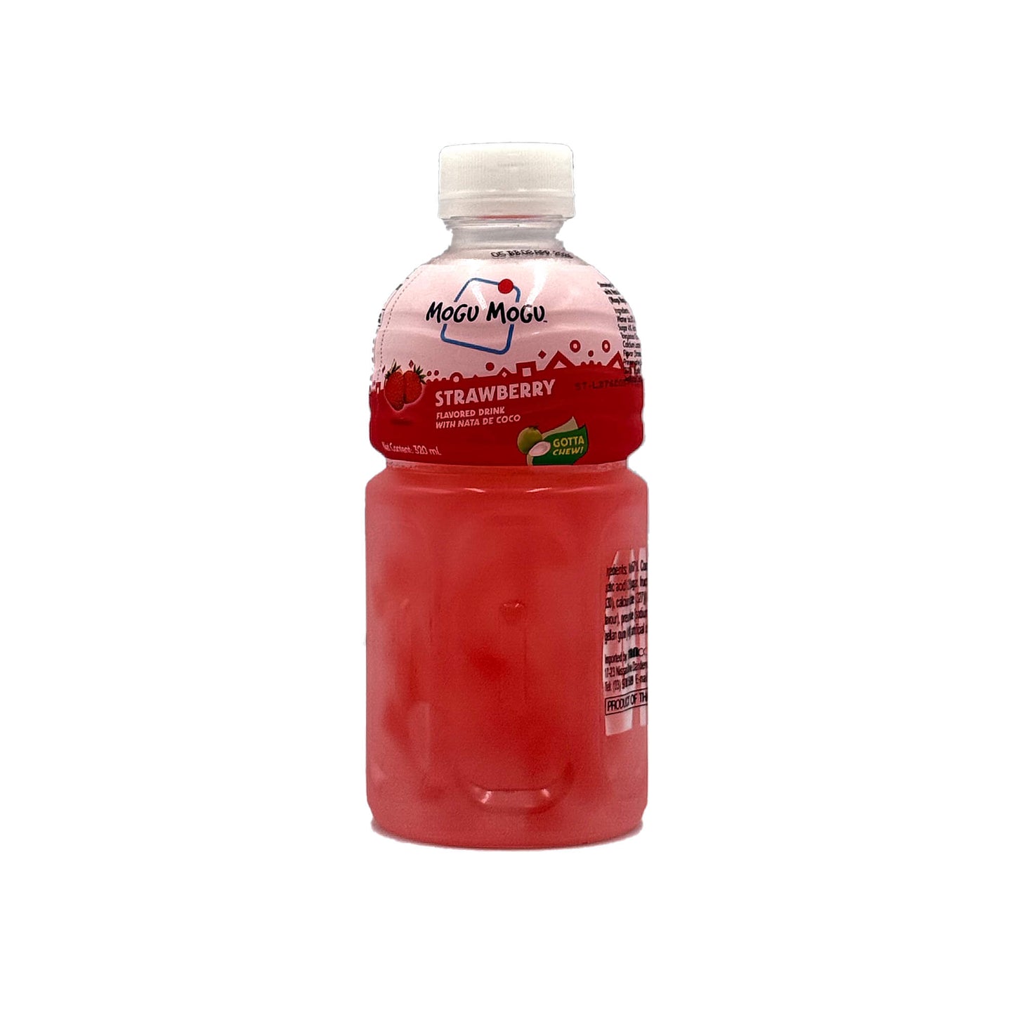 Mogu Mogu | Strawberry Drink | 320mL