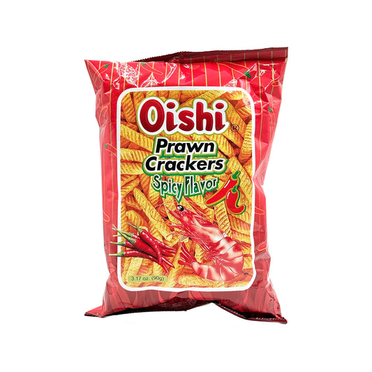 Oishi | Prawn Crackers Spicy Flavour | 90g